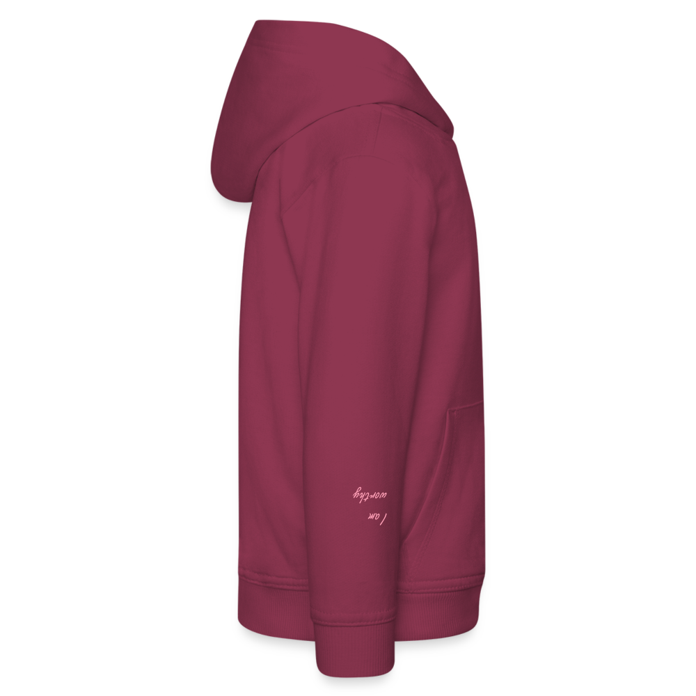Embrace Challenges - Kids‘ Premium Hoodie - Image 5