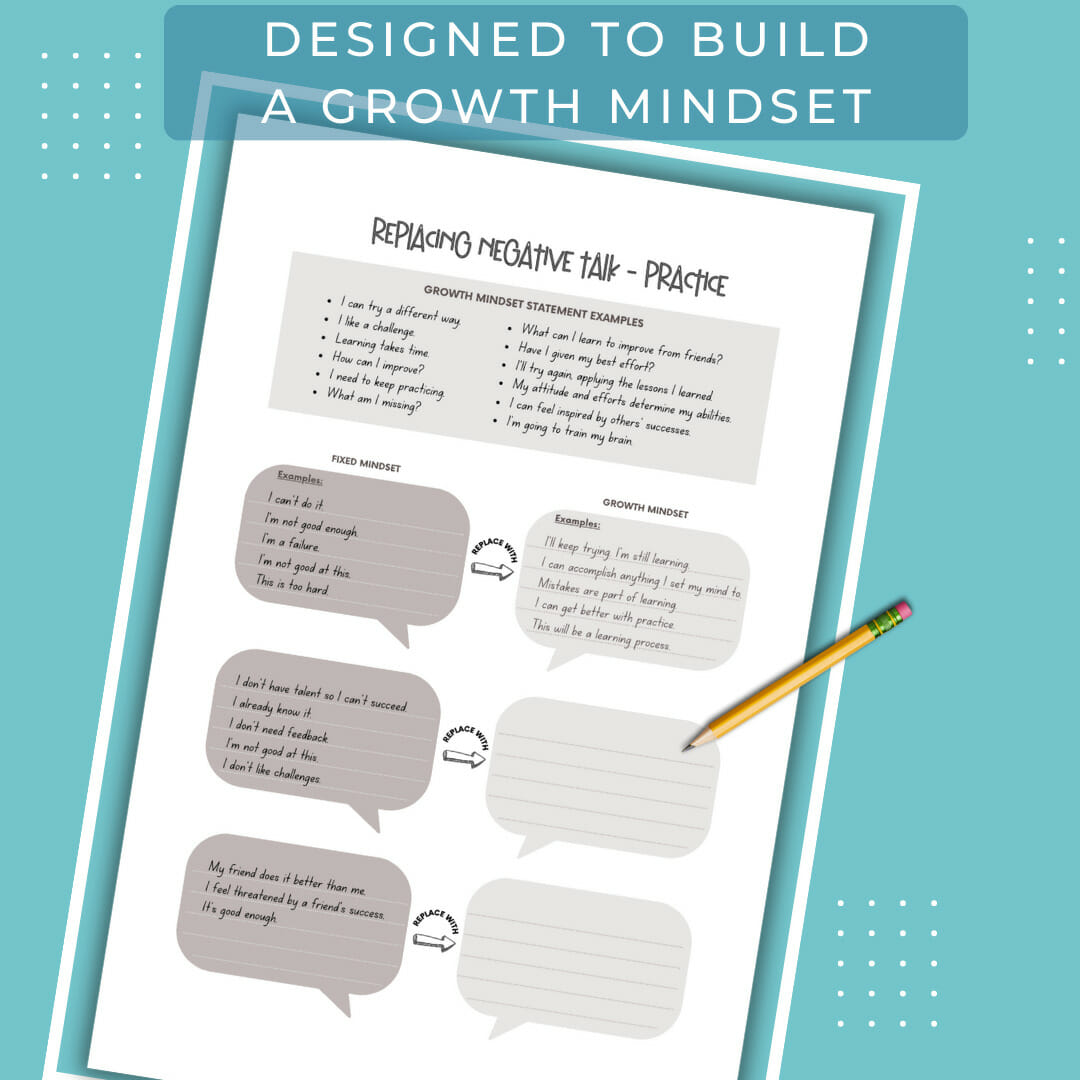 Example Page 1 -Designed to Build a Growth Mindset