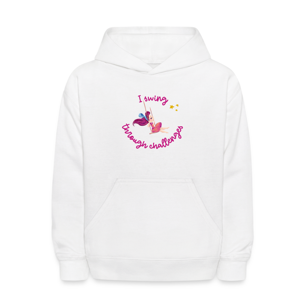 Girls' Hoodie with Inspirational Growth Mindset Design - Image 6