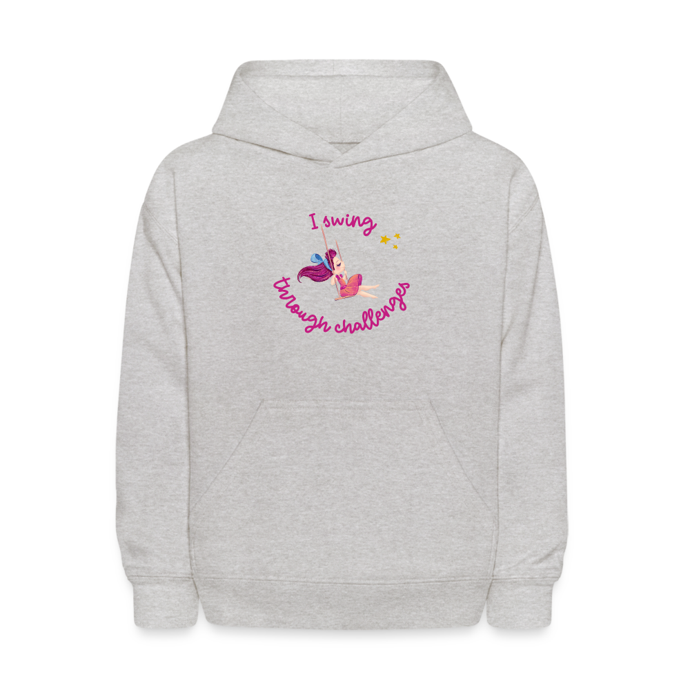 Girls' Hoodie with Inspirational Growth Mindset Design - Image 7