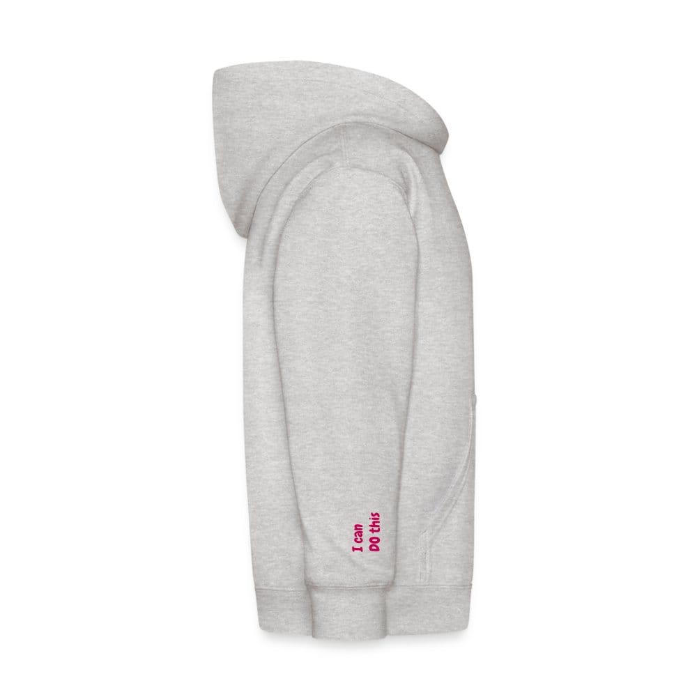 Girls' Hoodie with Inspirational Growth Mindset Design - Image 9