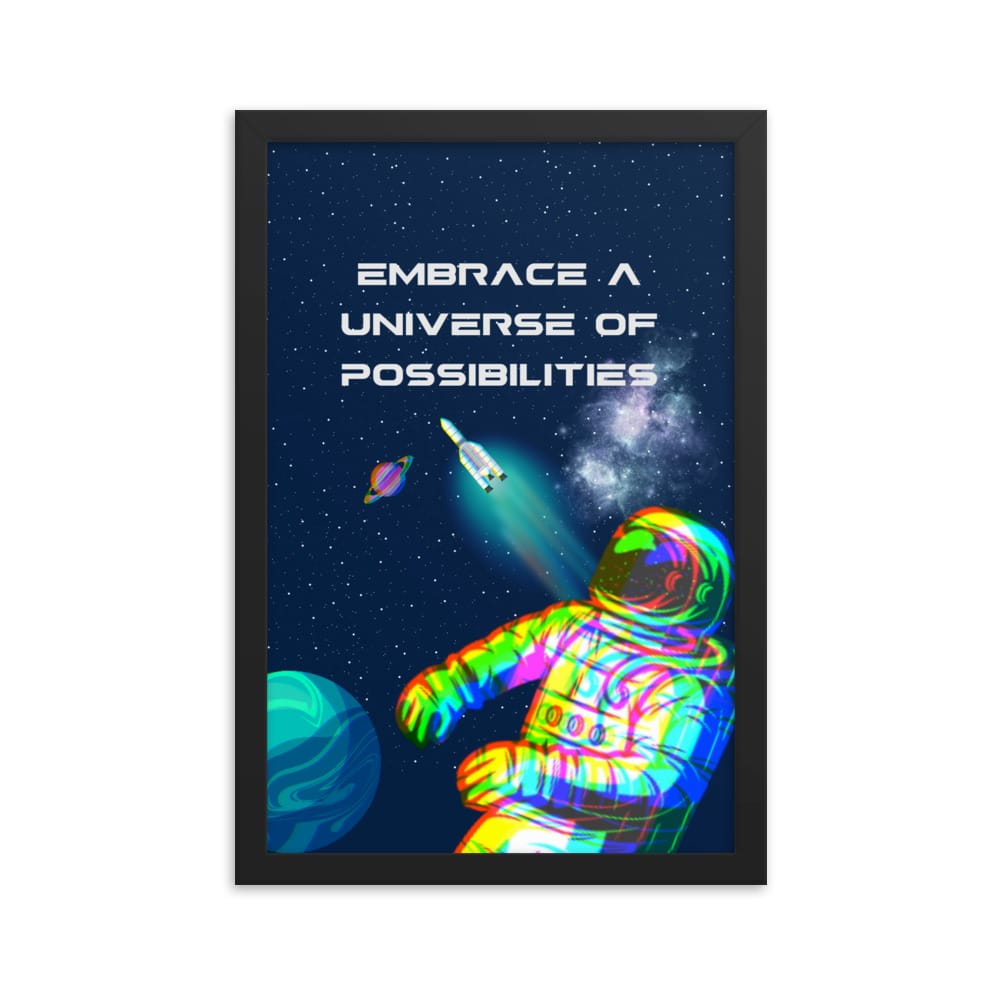 Embrace Possibilities - Framed poster - Image 4