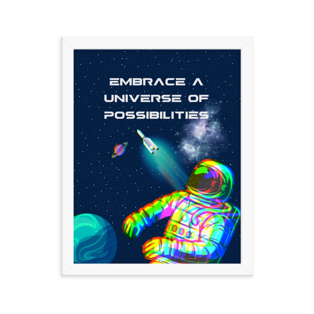 Embrace Possibilities - Framed poster - Image 7