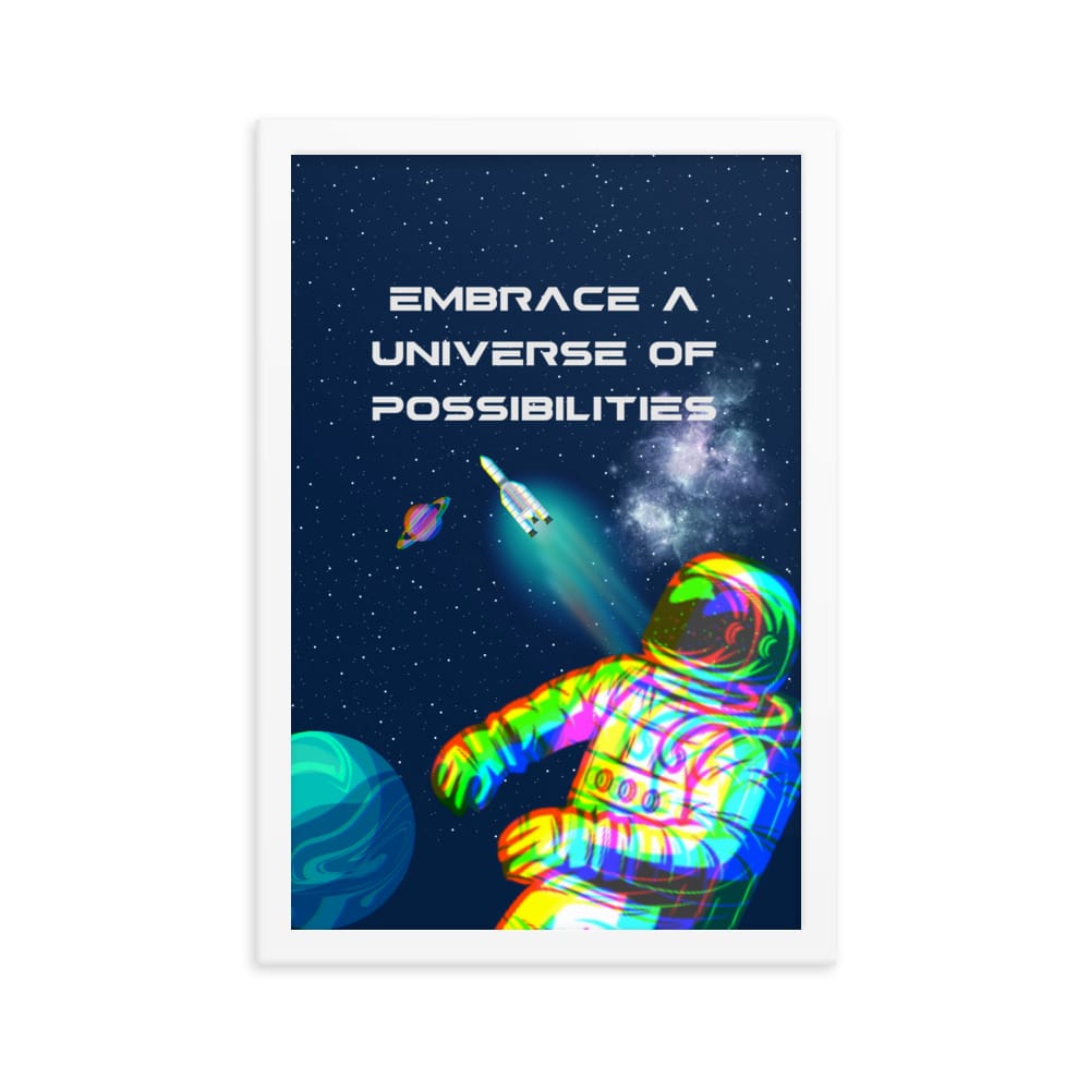 Embrace Possibilities - Framed poster - Image 9