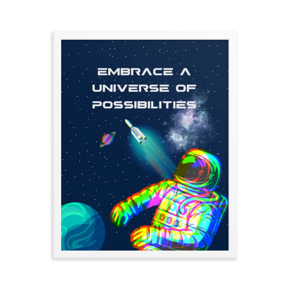 Embrace Possibilities - Framed poster - Image 10