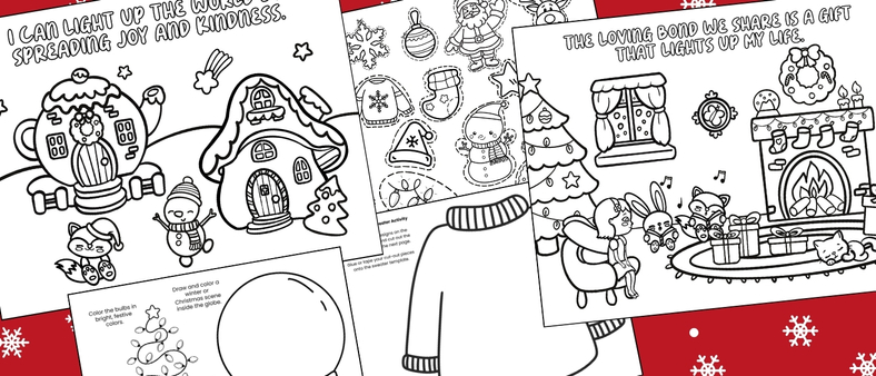 christmas free coloring pages